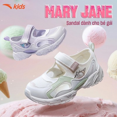 Anta Kids Sandal Bé Gái Xăng Đan Êm Ái Thoáng Khí Thời Trang 3226B9980