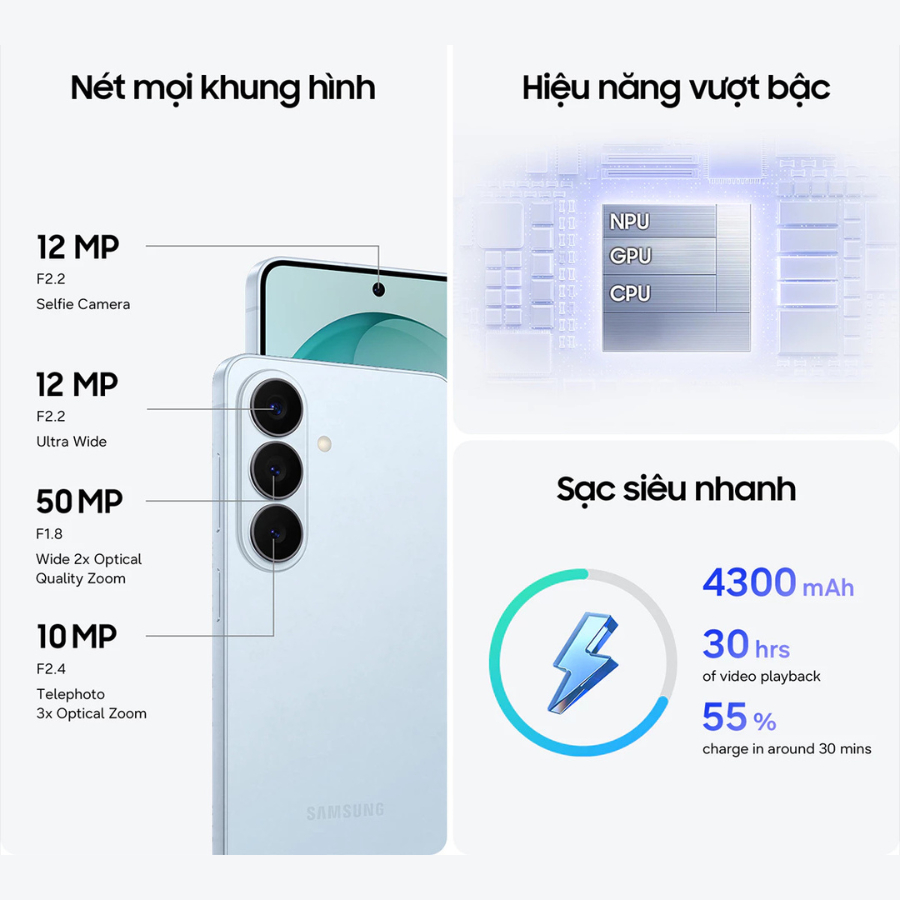 Điện thoại Samsung Galaxy S26 Ultra 12GB | 256GB - Camera 200MP, Hiệu Năng Mạnh Mẽ - Hàng Chính Hãng | BigBuy360 - bigbuy360.vn
