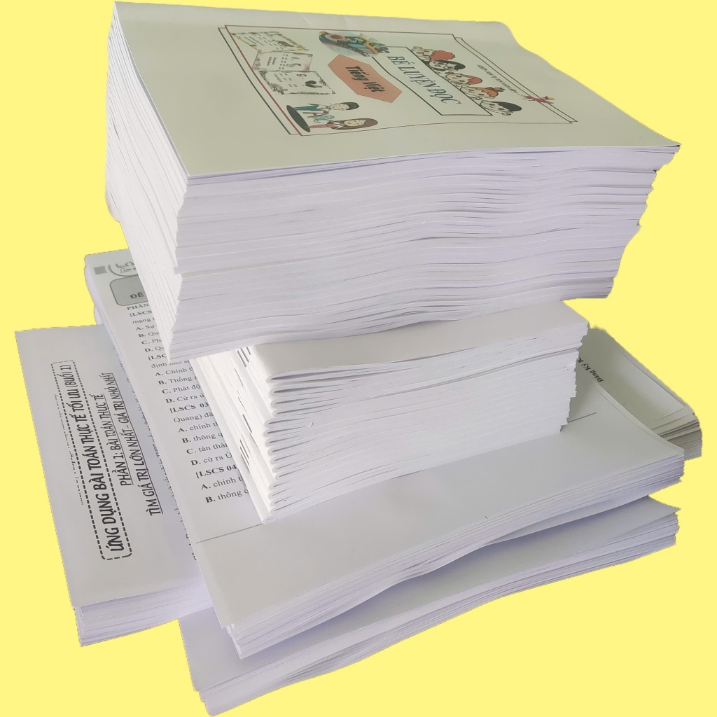 Photocopy book print book printing document printing picture card cheap price A3, A4 A5
