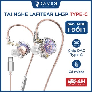 Tai nghe có dây LAFITEAR LMP chuẩn TYPE-C nghe nhạc chơi game livestream, tai nghe gaming điện thoại