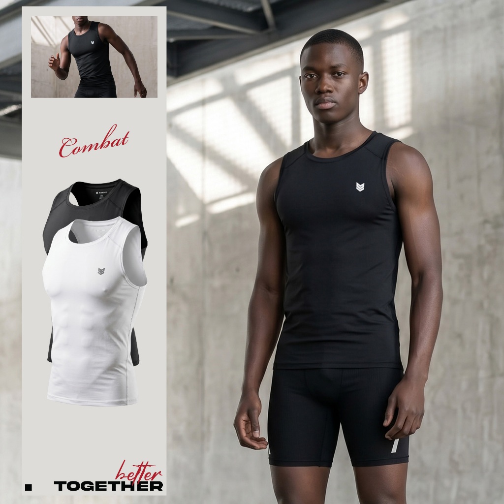 [GIÁ MỞ BÁN] Áo combat ba lỗ thể thao Redikick Combat Tanktop ICON chơi Bóng Rổ, Pickleball, Gym, Ch