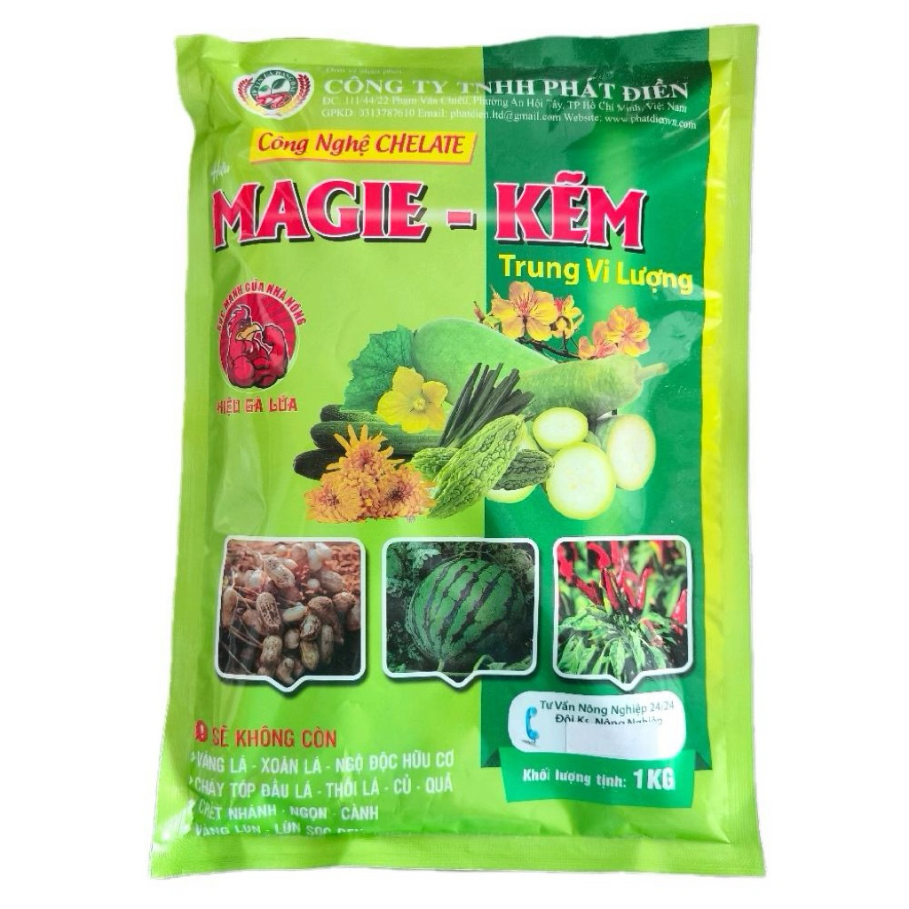 MAGIE KẼM - BIẾN VÀNG THÀNH XANH ( GÓI 1KG )