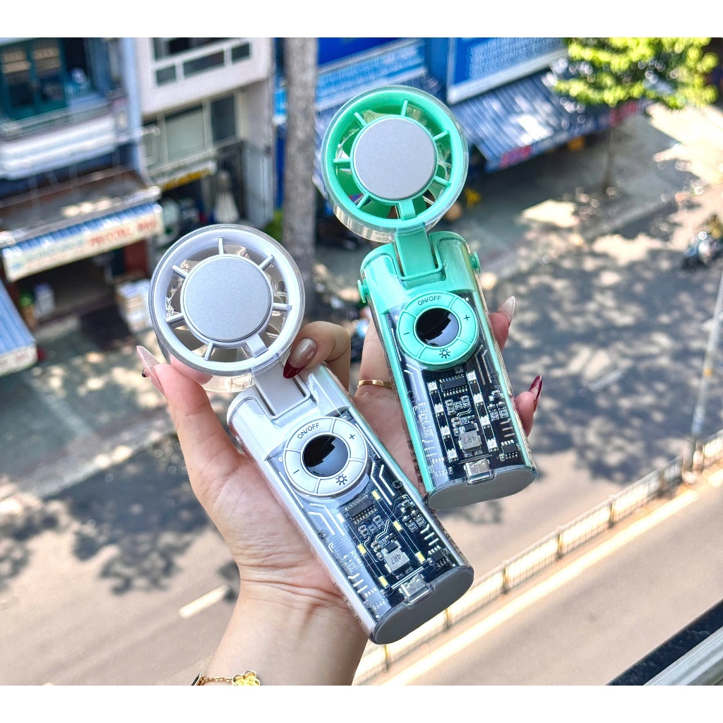 Quạt cầm tay mini K81 dung lượng 4000mah