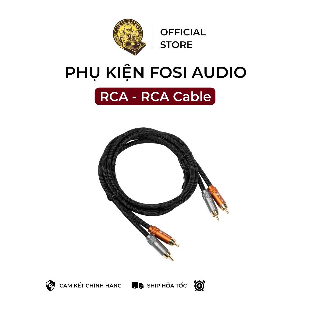 Dây tín hiệu âm thanh Fosi Audio RCA to RCA cable