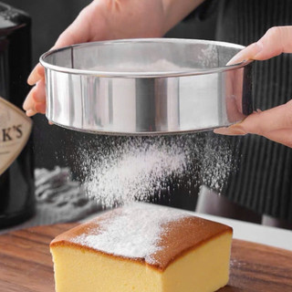 Rây bột inox tròn không cán
