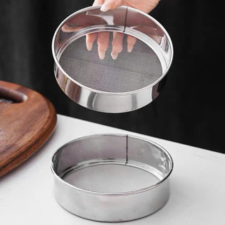 Rây bột inox tròn không cán