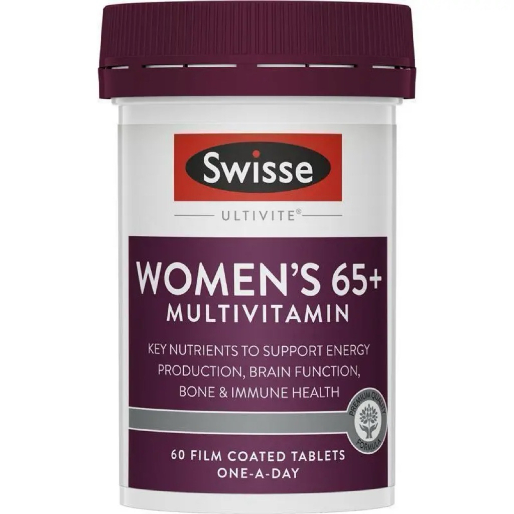 Swisse Womens Multivitamin 65+ 60 Tablets