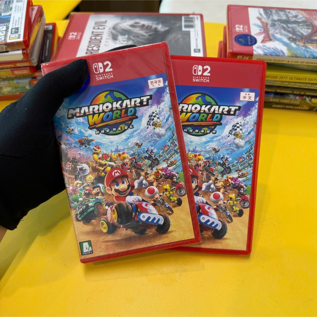 [CÓ SẴN] Thẻ Game Mario Kart World cho Nintendo Switch 2 - Hàng Chính Hãng (New Seal)