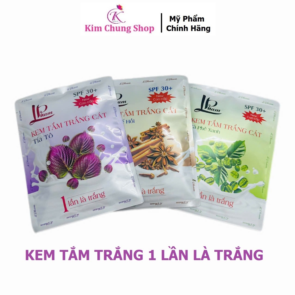 Kem và Bột Tắm dưỡng trắng dùng tại nhà (Tắm trắng Body)