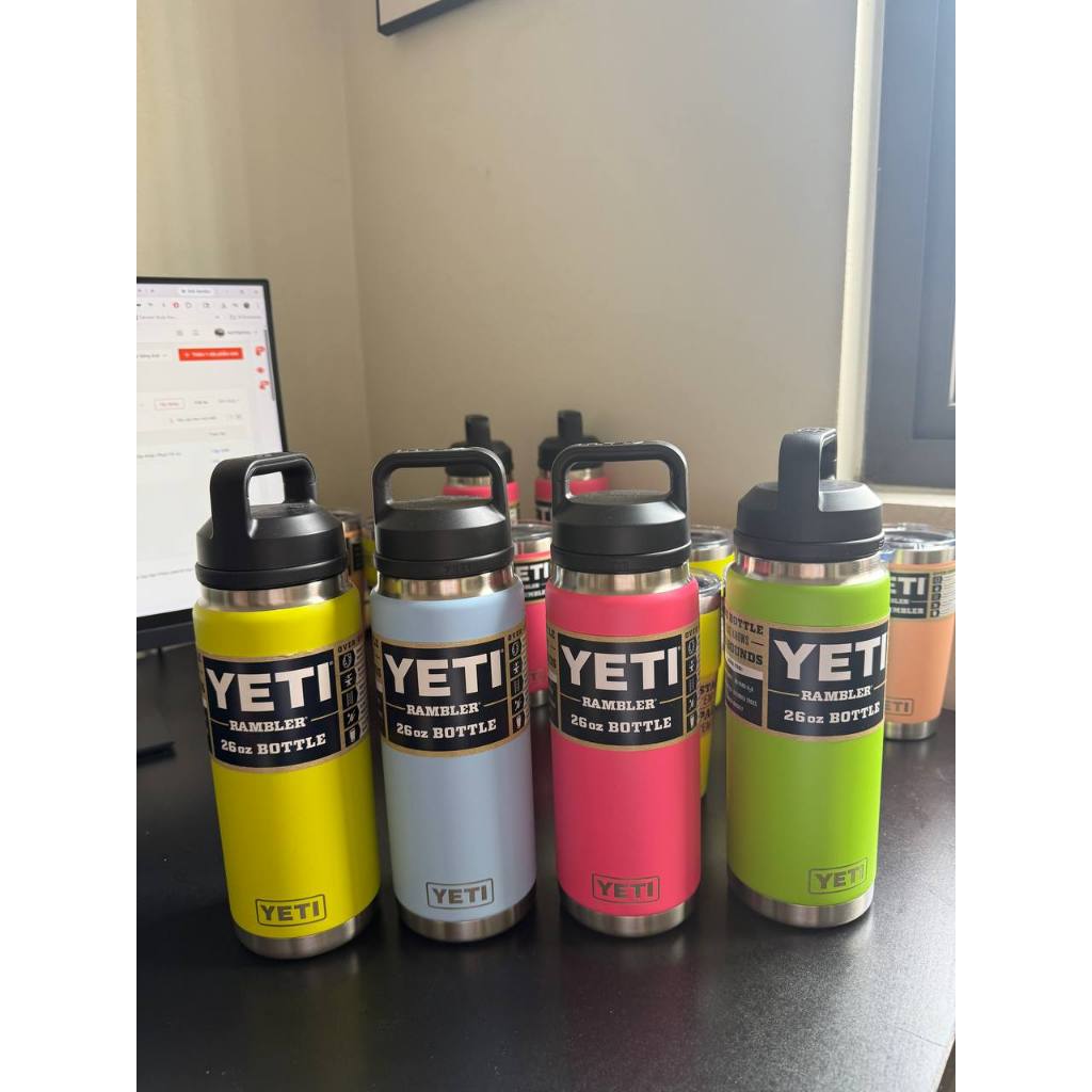 Bình Giữ Nhiệt Yeti Rambler 26oz Bottle Nắp Chug Cap - Chính Hãng Yeti USA