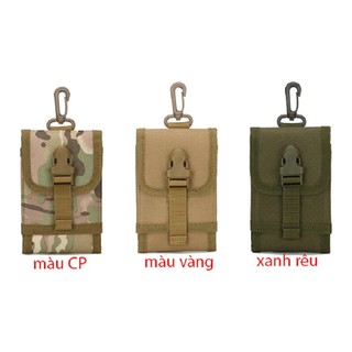 Túi phụ kiện đựng điện thoại đeo thắt lưng có móc