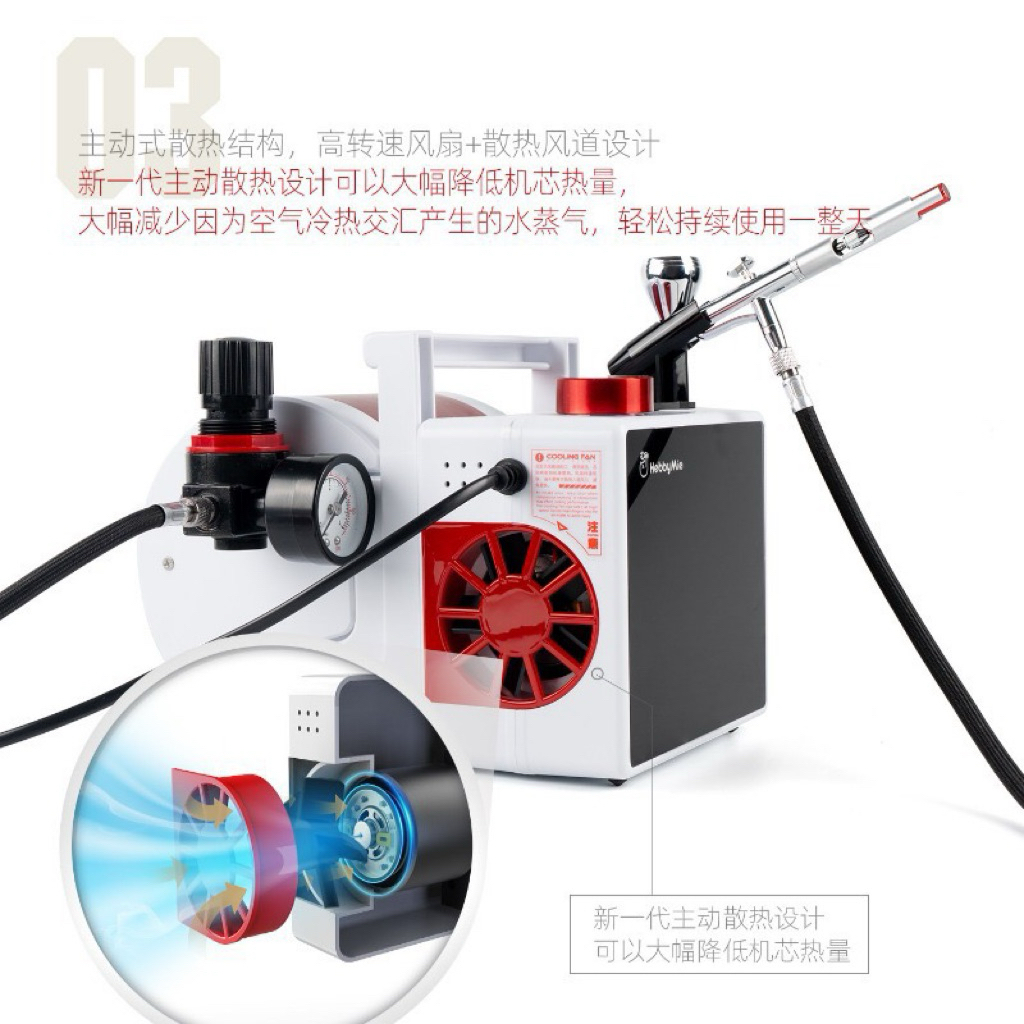 Máy nén khí airbrush Hobby Mio thế hệ mới