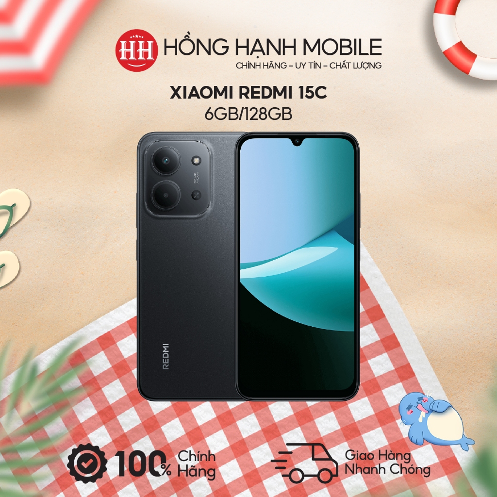 Điện Thoại Xiaomi Redmi 15C 6GB/128GB - Hàng Chính Hãng | BigBuy360 - bigbuy360.vn