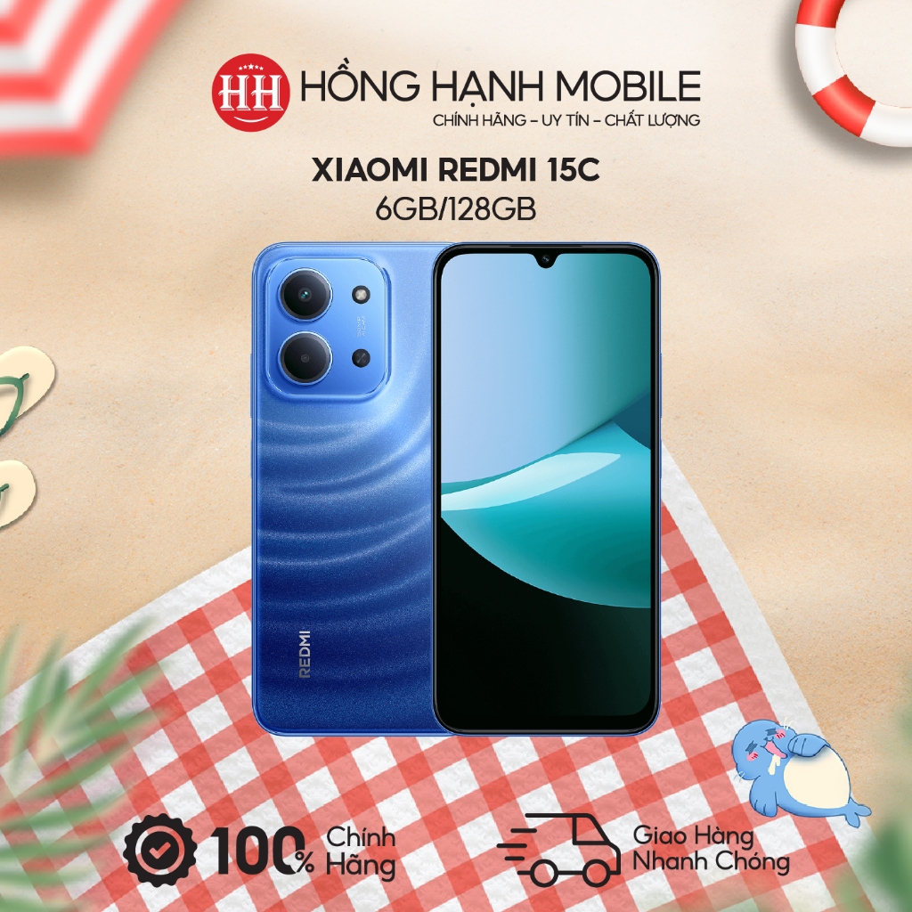 Điện Thoại Xiaomi Redmi 15C 6GB/128GB - Hàng Chính Hãng | BigBuy360 - bigbuy360.vn