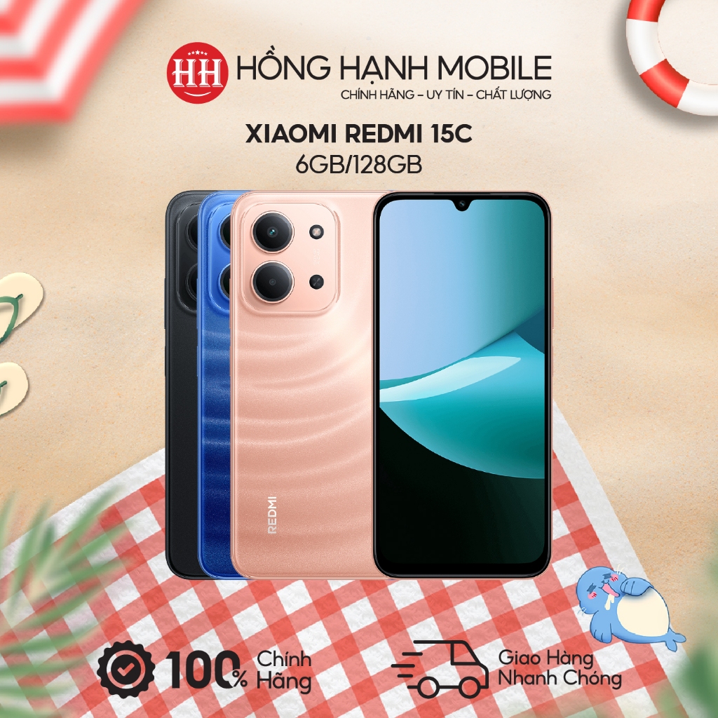 Điện Thoại Xiaomi Redmi 15C 6GB/128GB - Hàng Chính Hãng | BigBuy360 - bigbuy360.vn