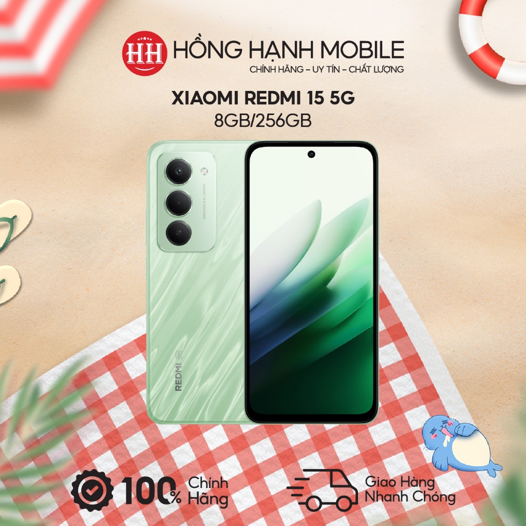 Điện Thoại Xiaomi Redmi 15 5G 8GB/256GB - Hàng Chính Hãng | BigBuy360 - bigbuy360.vn