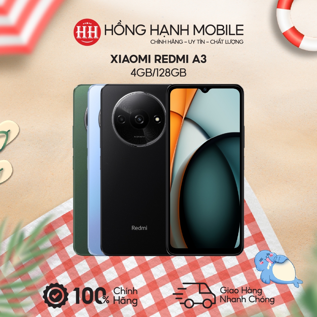 Điện Thoại Xiaomi Redmi A3 4GB/128GB - Hàng Chính Hãng | BigBuy360 - bigbuy360.vn