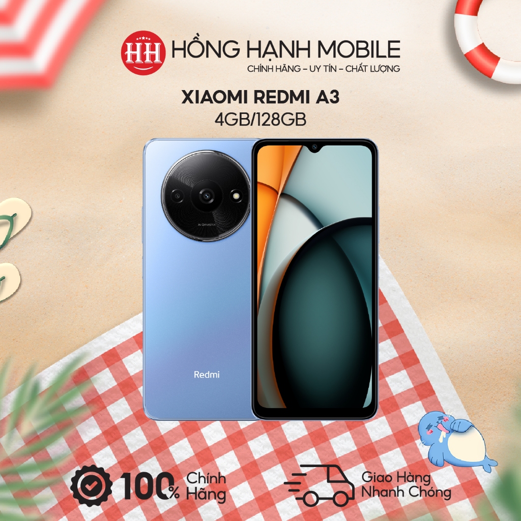Điện Thoại Xiaomi Redmi A3 4GB/128GB - Hàng Chính Hãng | BigBuy360 - bigbuy360.vn