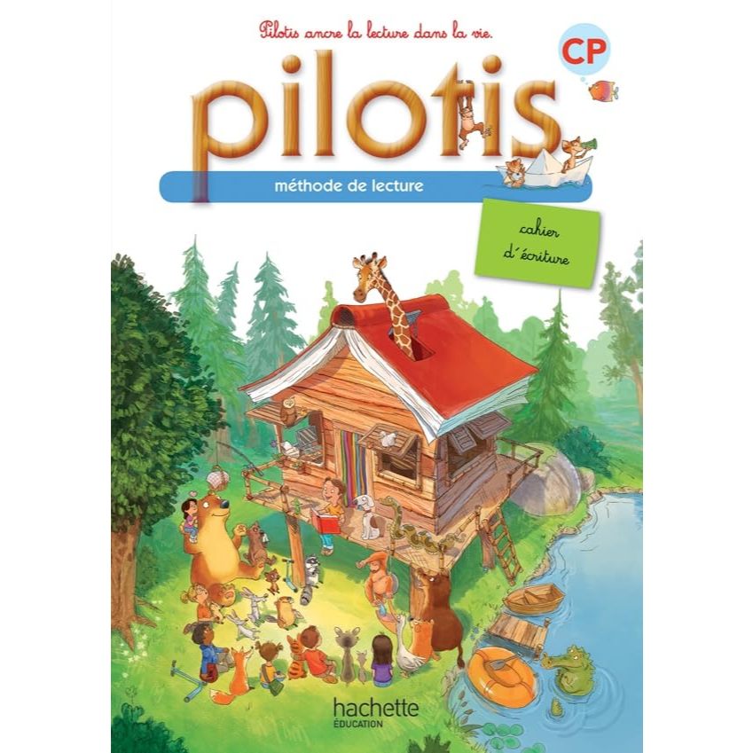 Lecture CP - Collection Pilotis - Cahier d'écriture 9782011181008