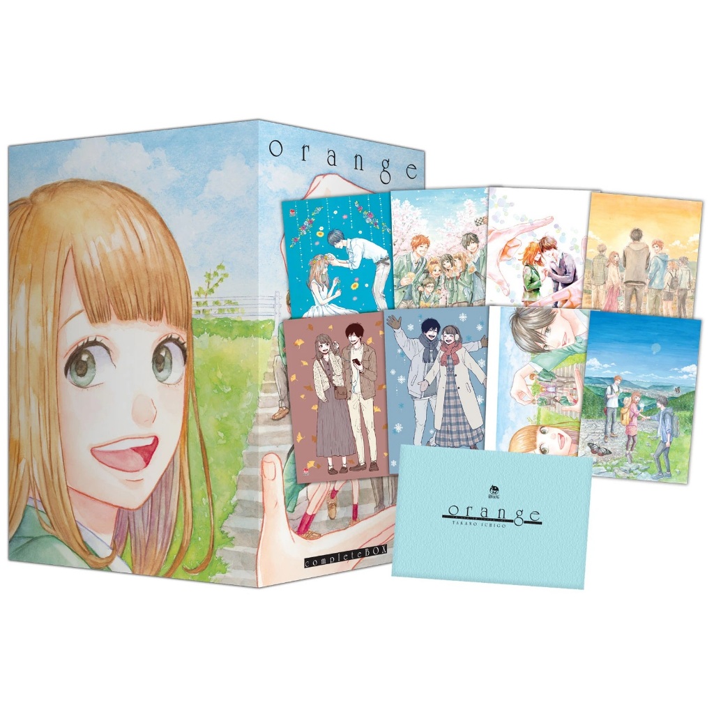 Truyện Boxset Manga - Orange - Lá Thư Từ Tương Lai Full bộ Tập 1 - 7 (Tặng Kèm Set 8 Postcard) - Tnt