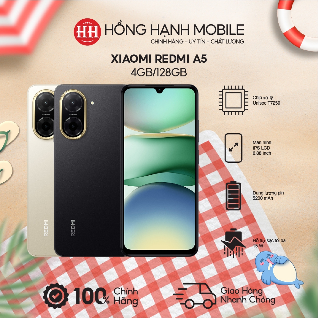 Điện Thoại Xiaomi Redmi A5 4GB/128GB - Hàng Chính Hãng | BigBuy360 - bigbuy360.vn