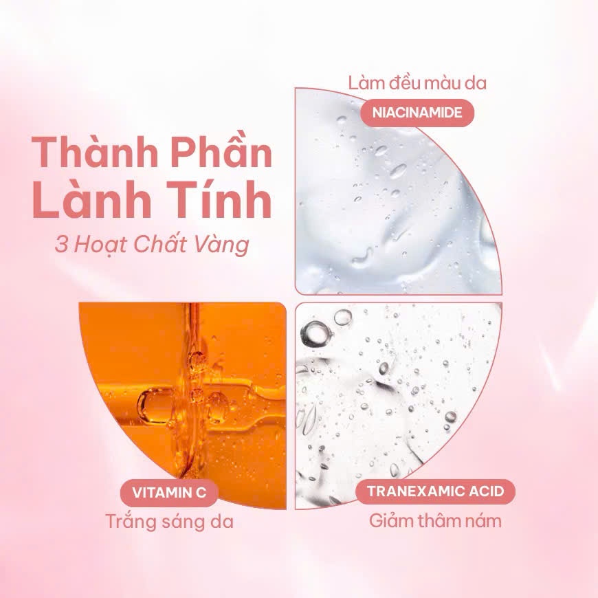 Serum Compliment Anti-wrinkle Niacinamide, VitaminC & Tranexamic Acid Kiềm Dầu, Sáng Da Đều Màu 27ml | BigBuy360 - bigbuy360.vn