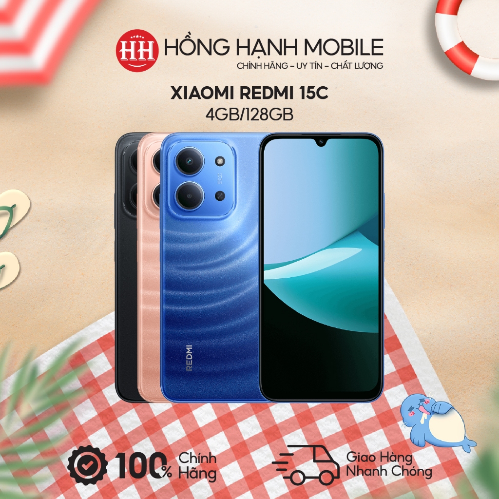 Điện Thoại Xiaomi Redmi 15C 4GB/128GB - Hàng Chính Hãng | BigBuy360 - bigbuy360.vn