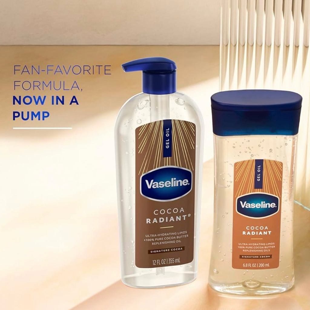 [AUTH-ĐỦ BILL] DẦU DƯỠNG VASELINE COCOA RADIANT BODY OIL DẠNG GEL | BigBuy360 - bigbuy360.vn