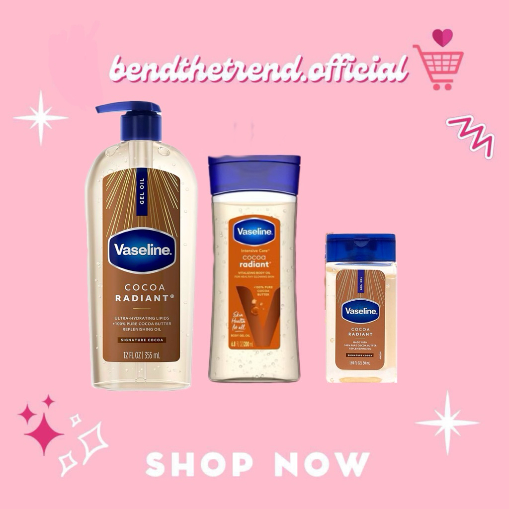 [AUTH-ĐỦ BILL] DẦU DƯỠNG VASELINE COCOA RADIANT BODY OIL DẠNG GEL | BigBuy360 - bigbuy360.vn