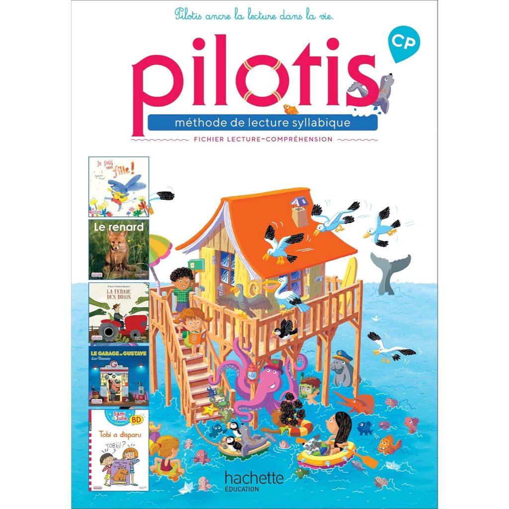 Lecture CP - Collection Pilotis - Fichier de lecture-compréhension 9782016271810