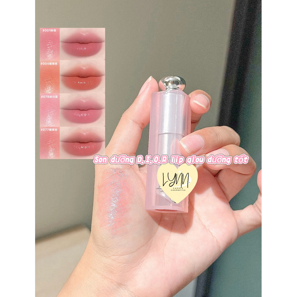 [ New 2025] Son dưỡng lip gl.ow d.j.0.r fullsize fullbox dưỡng ẩm tốt