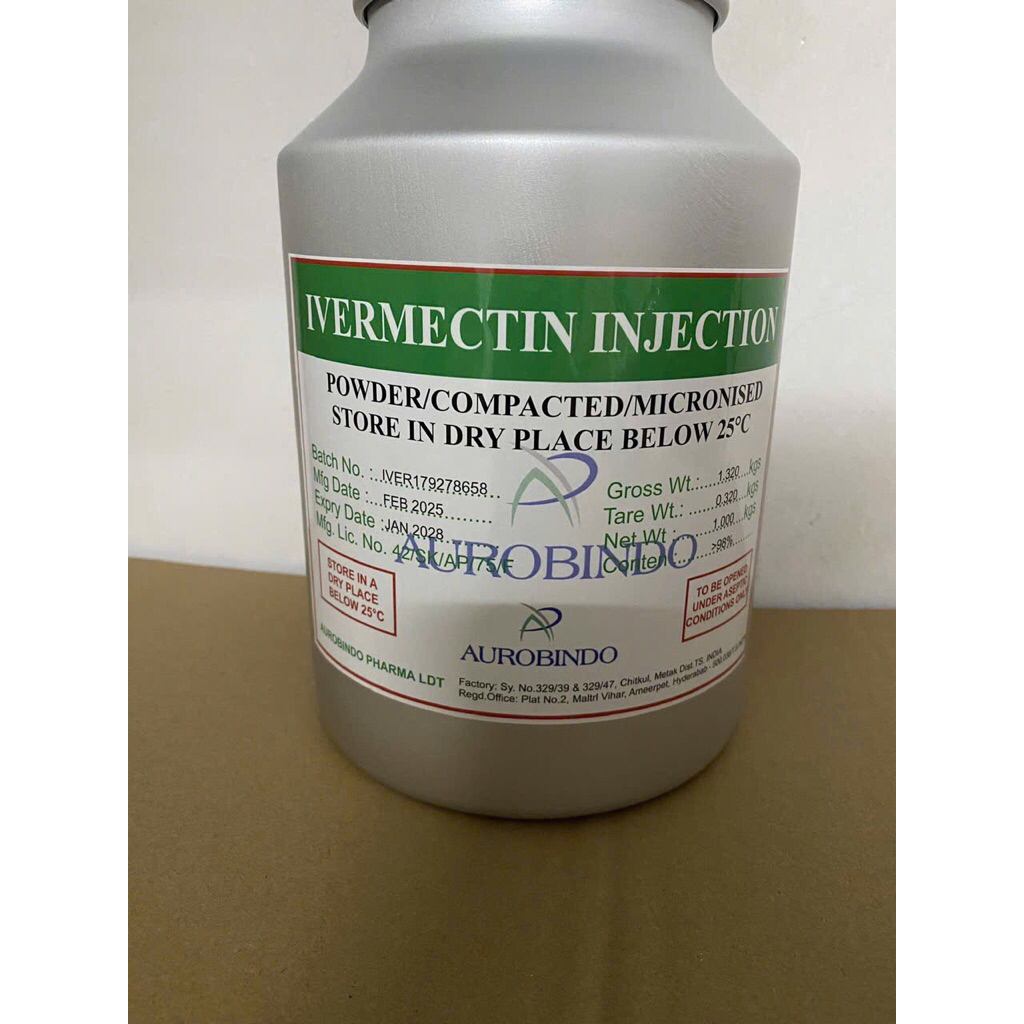 1 KG INVERMECTIN 98% ẤN ĐỘ