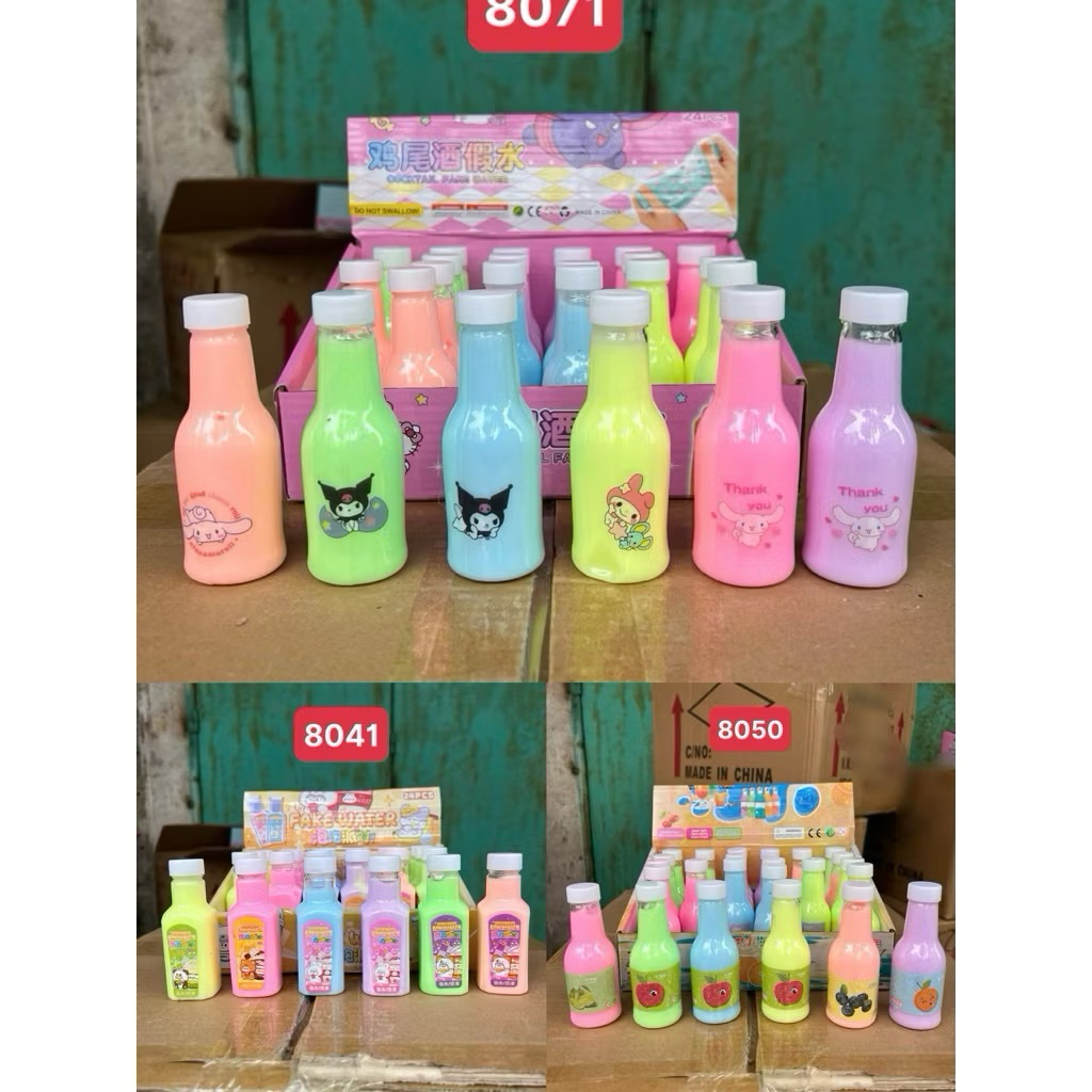 Lốc 24 lọ slam nước hình chai nước ngọt siêu xinh