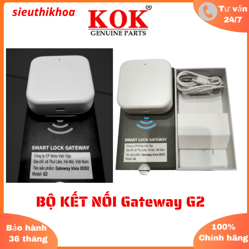 [HÀNG CÔNG TY LOẠI 1] Gateway G2 - Mở khoá qua internet cho khoá app TTLOCK, Gateway khóa 28302.