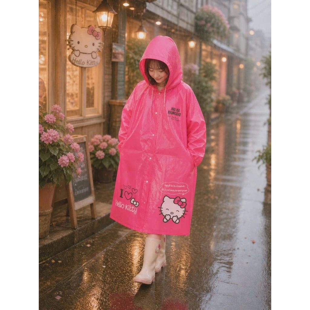 🌻 ÁO MƯA HELLO KITTY 🎀KITTY HOUSE