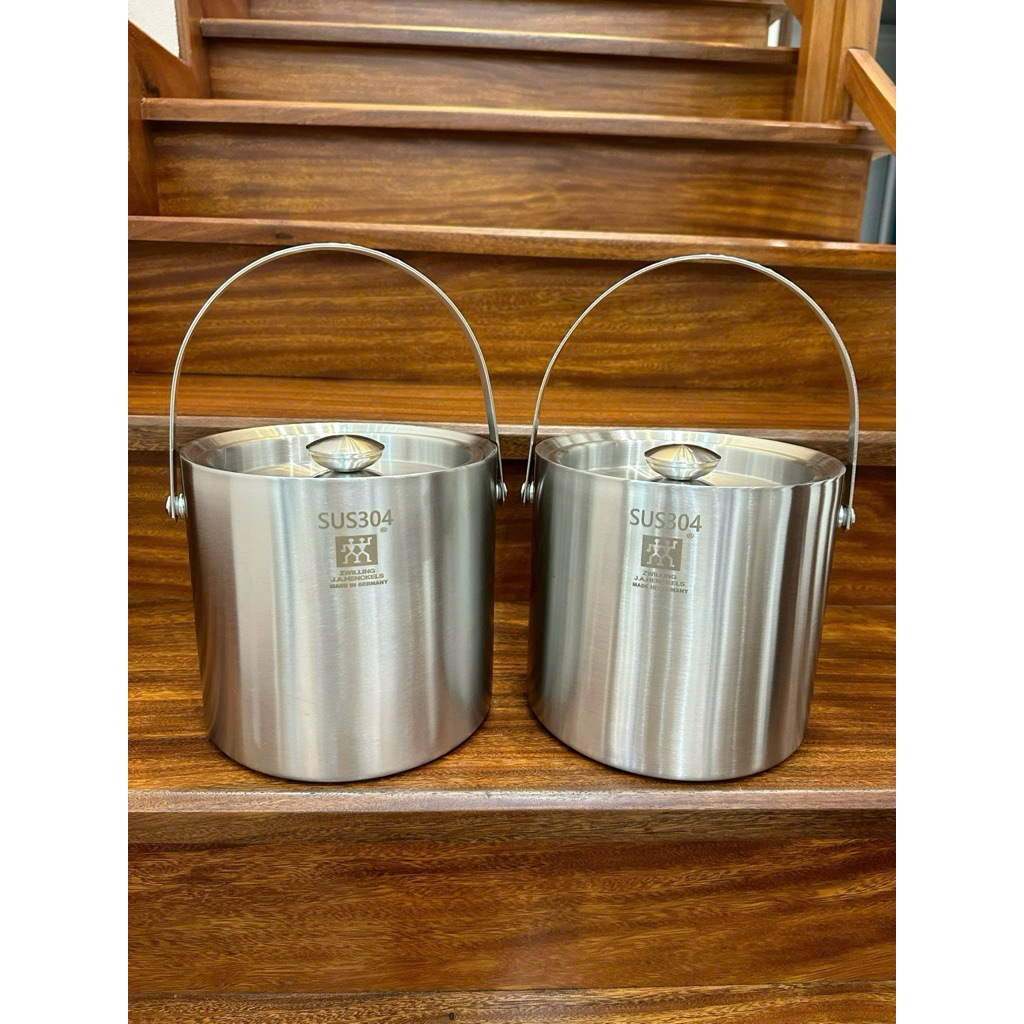 Xô Đá Đức 3lít - Xô Cách Nhiệt Đựng Đá Inox 304