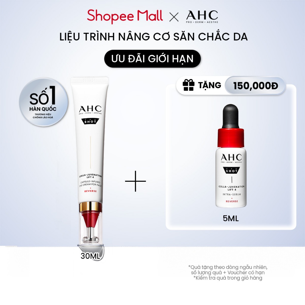 Kem mắt cho mặt chống lão hóa săn chắc da PROSHOT COLLA-JUVENATION LIFT 4 AHC 30ML | BigBuy360 - bigbuy360.vn