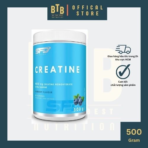 Bột hỗ trợ tăng sức mạnh SFD CREATINE - 500G tổng hợp ATP