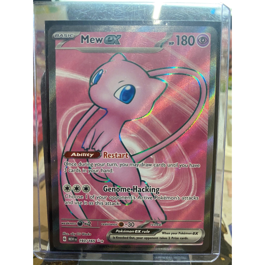 Thẻ Pokemon - Mew ex #193 - Pokemon Scarlet & Violet 151 - #1