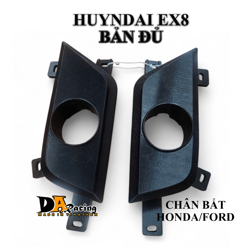 Đèn Bi Gầm Led 3 Màu và Dưỡng Lắp Cho Xe Tải Hyundai Ex8 Bản Đủ, Ex8 Bản Thiếu