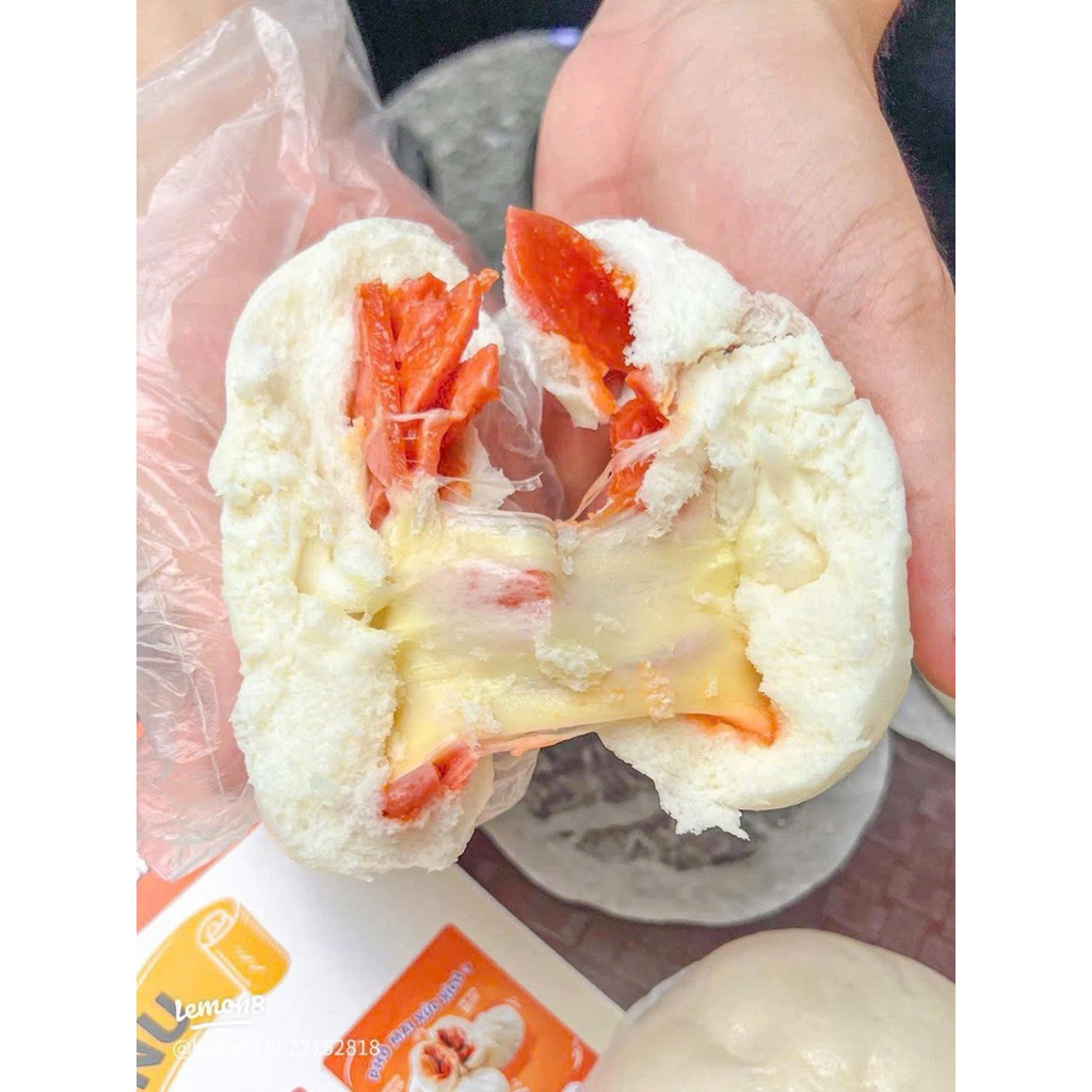 Hộp 6c bánh bao xúc xích phô mai