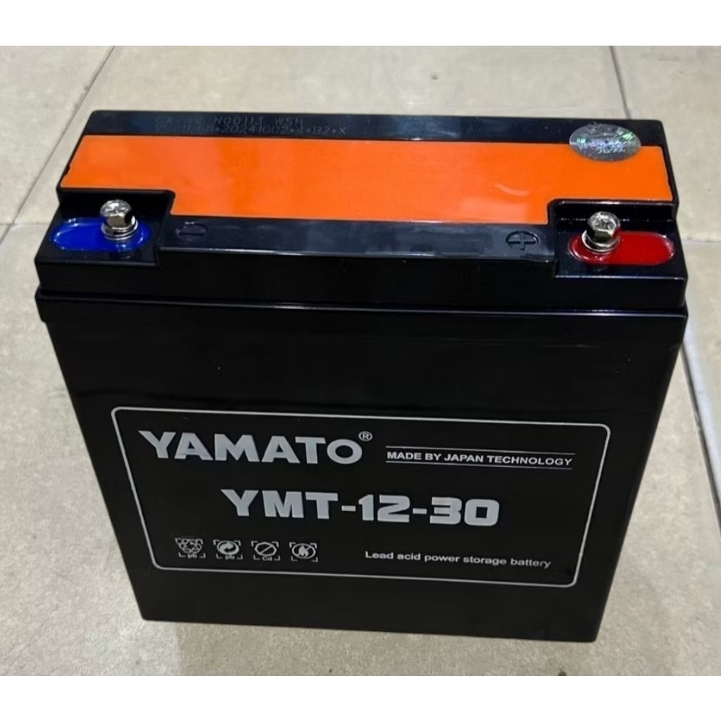 Ắc Quy Xe Máy Điện Yamato Battery Lux YMT-30 (12V-30AH) Chính Hãng