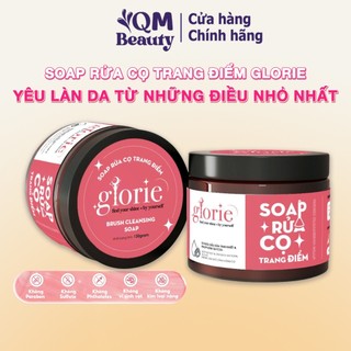Soap rửa cọ trang điểm Glorie Brush Cleansing Soap 130gr dụng cụ làm sạch cọ makeup chính hãng