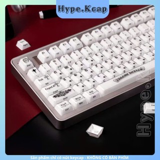 Keycap Chrome Hearts Xuyên Led Cherry Profile