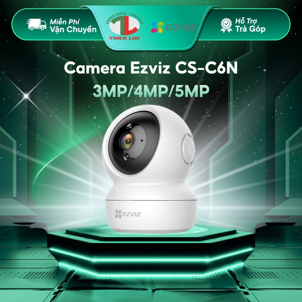 [ Full Vat ] Camera trong nhà Ezviz C6N 3MP 4MP 5MP CS-C6N Chính Hãng