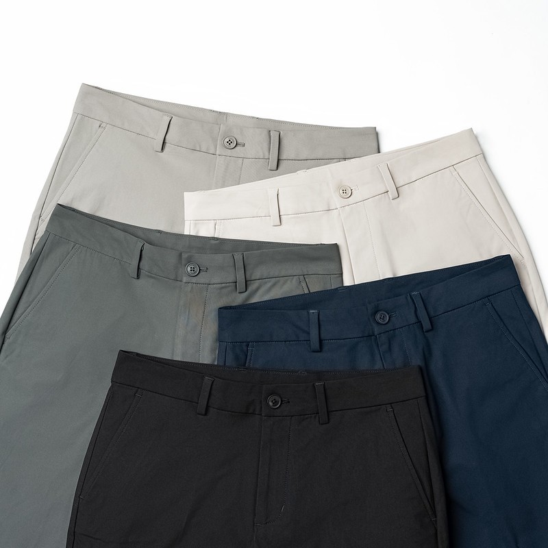Quần âu smart SMOOTH TROUSER TORANO mặt vải phẳng phiu, hạn chế nhăn nhàu và co giãn thoải mái HABF801 | BigBuy360 - bigbuy360.vn