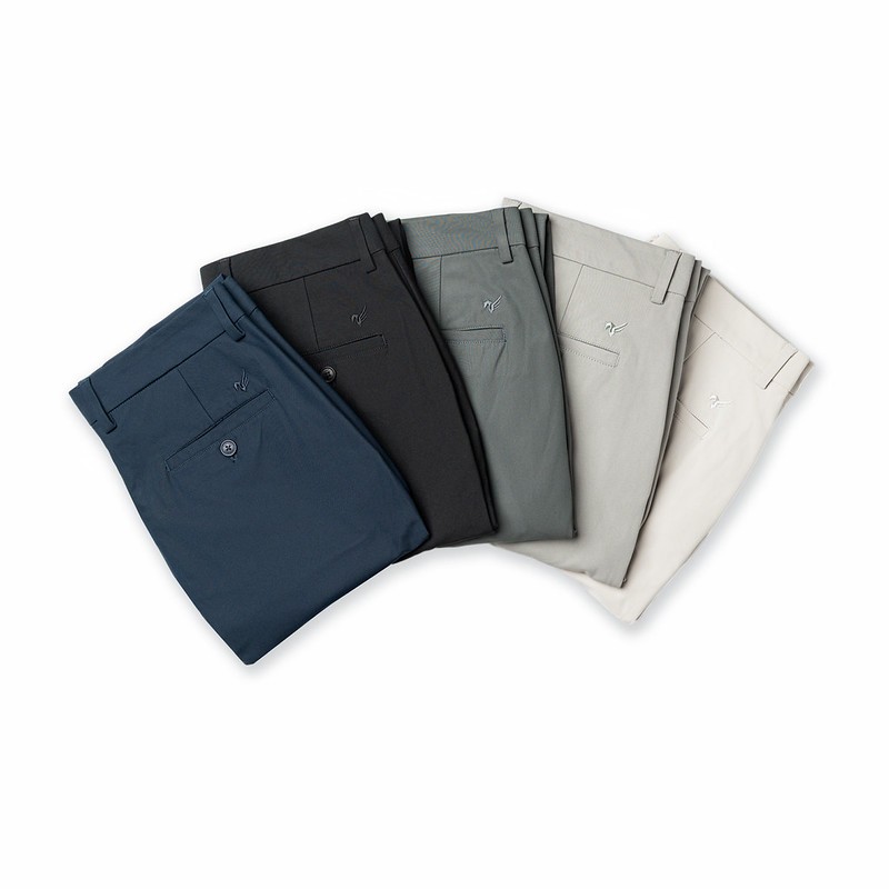 Quần âu smart SMOOTH TROUSER TORANO mặt vải phẳng phiu, hạn chế nhăn nhàu và co giãn thoải mái HABF801 | BigBuy360 - bigbuy360.vn