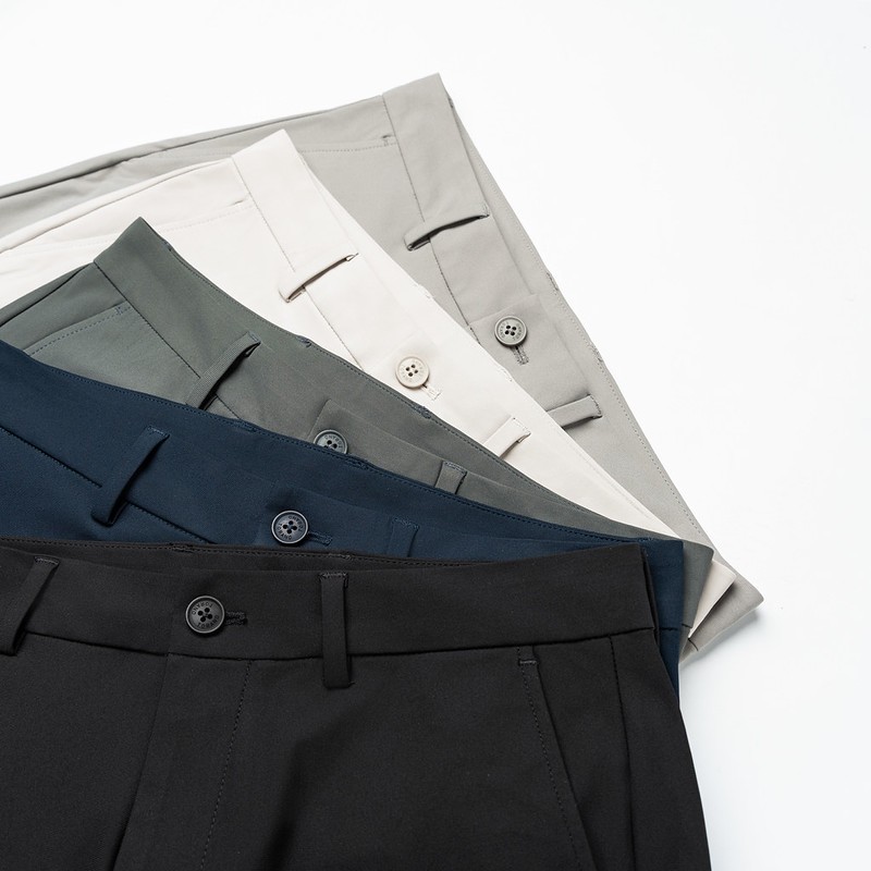 Quần âu smart SMOOTH TROUSER TORANO mặt vải phẳng phiu, hạn chế nhăn nhàu và co giãn thoải mái HABF801 | BigBuy360 - bigbuy360.vn