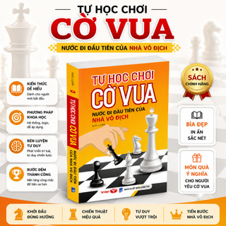 Sách - Tự Học Chơi Cờ Vua - Nước Đi Đầu Tiên Của Nhà Vô Địch - Trí Việt Books
