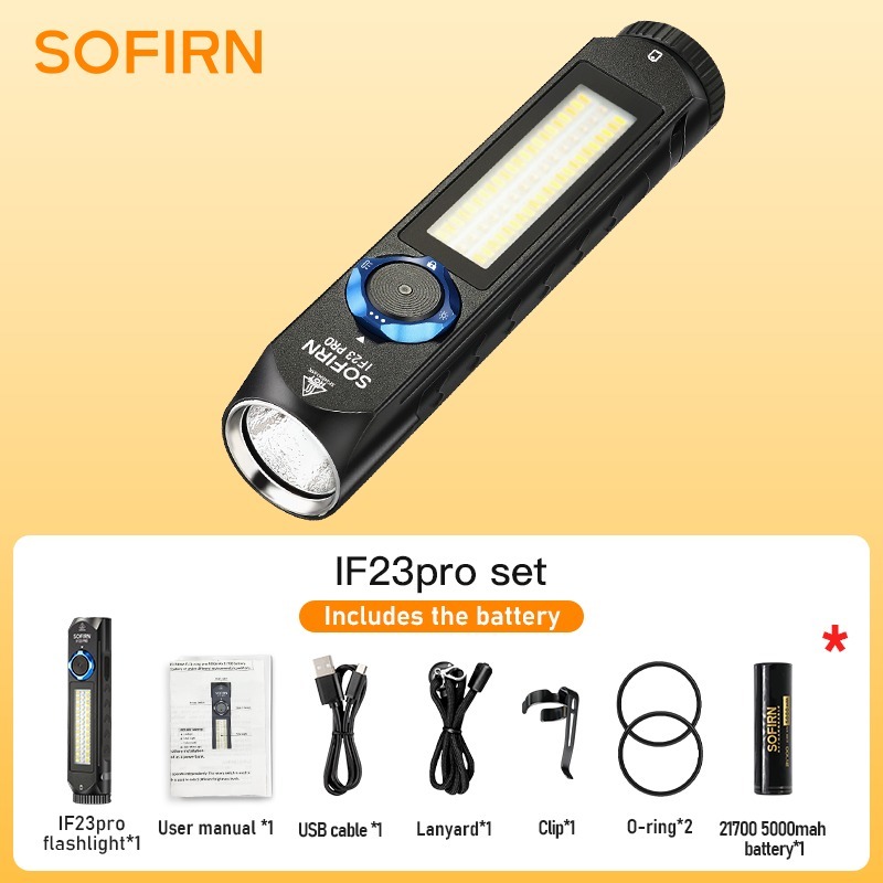Đèn pin SOFIRN IF23 (4000 Lumens - Pin 21700)